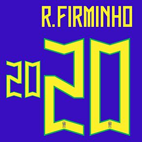 R.Firminho 20 (Official Printing) - 22-23 Brazil Away
