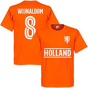 Holland Wijnaldum Team Tee - Orange