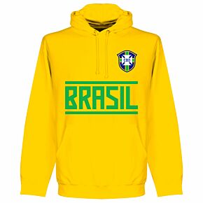 Brazil Team KIDS Hoodie - Yellow