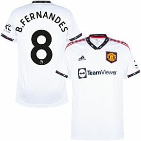 22-23 Man Utd Away Shirt + B.Fernandes 8 (Premier League)