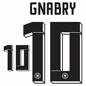 Gnabry 10 (Official Printing) - 24-25 Germany Home