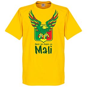 Mali Allez les Aigles Tee - Yellow