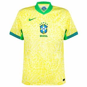 24-25 Brazil Home Shirt - Kids