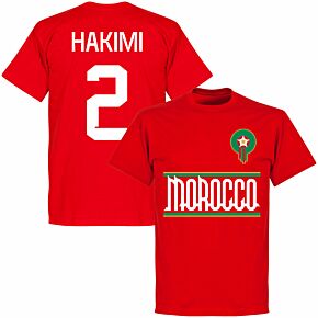 Morocco Team Hakimi 2 KIDS T-shirt - Red