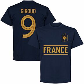 France Giroud 9 Team KIDS T-shirt - Navy