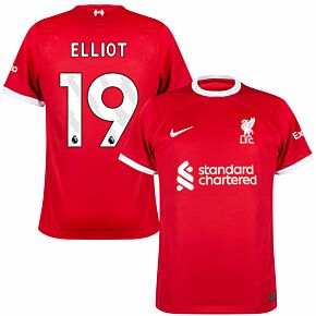 23-24 Liverpool Home + Elliot 19 (Premier League)
