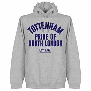 Tottenham Established Hoodie - Grey