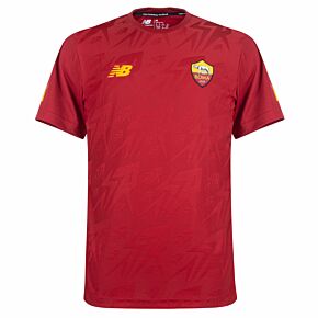 22-23 AS Roma Pre-Match S/S Top - Red