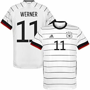 20-21 Germany Home Shirt + Werner 11 (Official Printing)