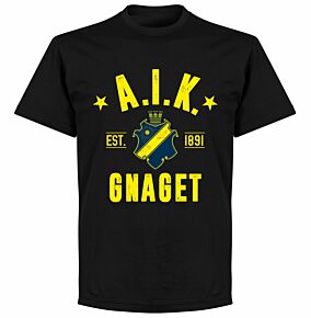 AIK Established T-shirt - Black