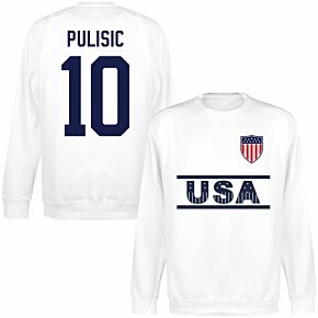 USA Team Pulisic 10 Sweatshirt - White