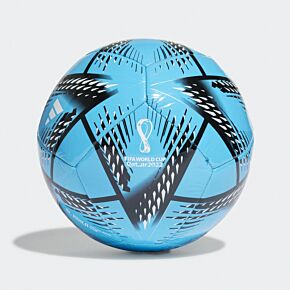 Qatar 2022 Rihla Club Football (Size 5) - Blue/Black