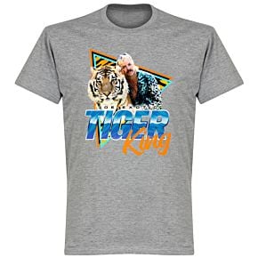 Joe Exotic Tiger King KIDS T-shirt - Grey Marl