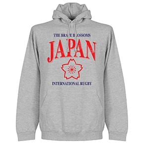 Japan Rugby Hoodie - Grey