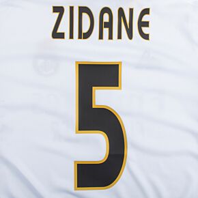 Zidane 5 (Legend Printing) - 03-04 Real Madrid Home