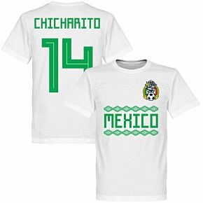 Mexico Chicharito 14 Team Tee - White
