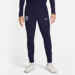 24-25 England Dri-Fit ADV Elite Strike Pants - Purple Ink/White