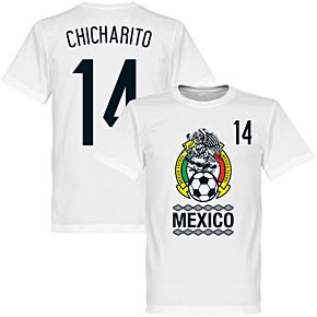 Mexico Crest Chicharito Tee - White