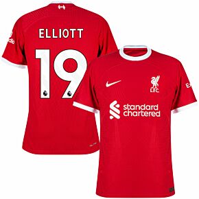 23-24 Liverpool Dri-Fit ADV Match Home Shirt + Elliott 19 (Premier League)