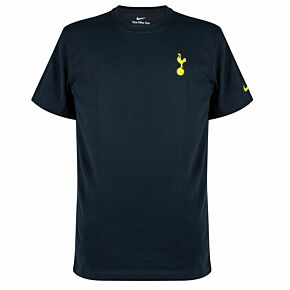 21-22 Tottenham L/S Travel T-Shirt - Black