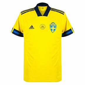20-21 Sweden Home Shirt + Official v Poland Matchday Transfer