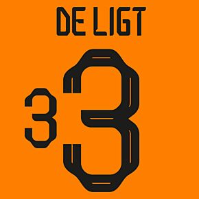 De Ligt 3 (Official Printing) - 22-23 Holland Home