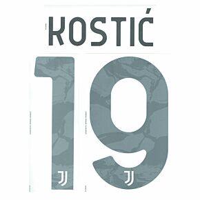 Kostić 19 (Official Printing) - 22-23 Juventus Home
