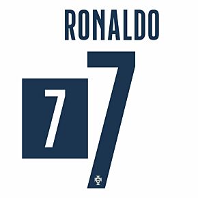 Ronaldo 7 (Official Printing) - 22-23 Portugal Away