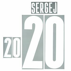 Sergej 20 (Official Printing) - 20-21 Serbia Home