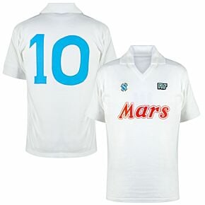 87-88 Napoli Ennerre Authentic Away Remake Shirt - Mars Sponsor