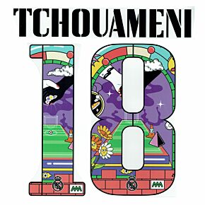Tchouameni 18 (Pre-Season Printing) - 22-23 Real Madrid Home/Away