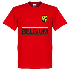 Belgium Team Tee - Red