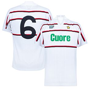 83-84 AC Milan Ennerre Authentic Away Remake Shirt - Cuore Sponsor