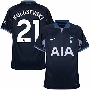 23-24 Tottenham Away Shirt + Kulusevski 21 (Premier League)