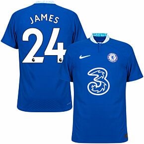 22-23 Chelsea Dri-Fit ADV Match Home Shirt + James 24 (Premier League)