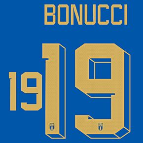 Bonucci 19 (Official Printing) - 22-23 Italy Home