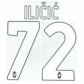 Iličić 72 (Official Printing) - 20-21 Atalanta Home