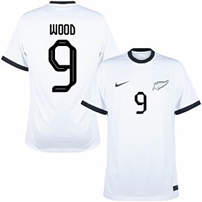 22-23 New Zealand Home Shirt + Wood 9 (Fan Style Printing)