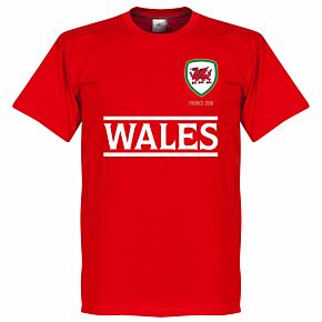 Wales Kids Team Tee - Red