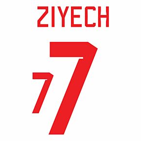 Ziyech 7 (Official Printing) - 22-23 Morocco Away