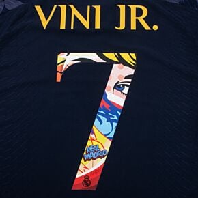 Vini Jr 7 (Pre-Season Printing) - 23-24 Real Madrid Away