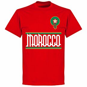 Morocco Team T-shirt - Red