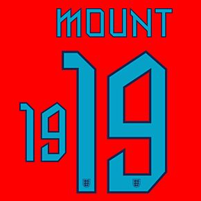 Mount 19 (Official Printing) - 22-23 England Away