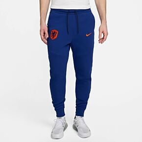24-25 Holland NSW Tech Fleece Pants - Deep Royal Blue/Safety Orange