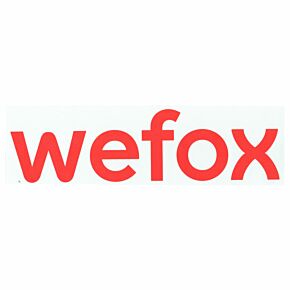 Wefox Sponsor - 21-22 AC MIlan Away