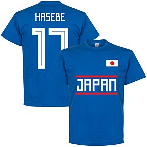Japan Hasebe 17 Team Tee - Royal
