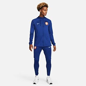 22-23 Holland Dri-Fit Strike Hooded Tracksuit - Royal/White