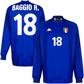 Kappa Italy 1998-2000 Home Baggio R. 18 Shirt NEW (w/tags) Condition (Excellent) - Size XL