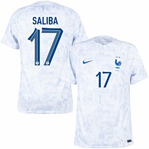 22-23 France Away + Saliba 17 (Official Printing)