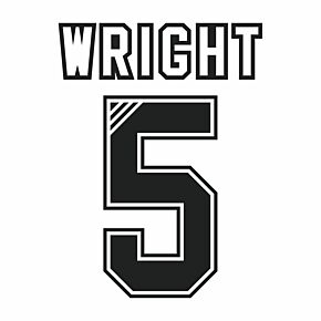 Wright 5 (Retro Flock Printing) 95-96 Liverpool Away